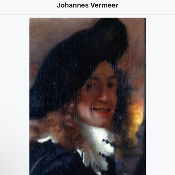 Johannes Vermeer View of Delft Original Vintage Fine Dutch Art Print 1930’s USA - Picture 7 of 7